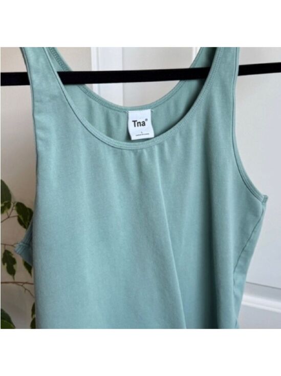 TNA Tops - TNA Soft Green Tank Top